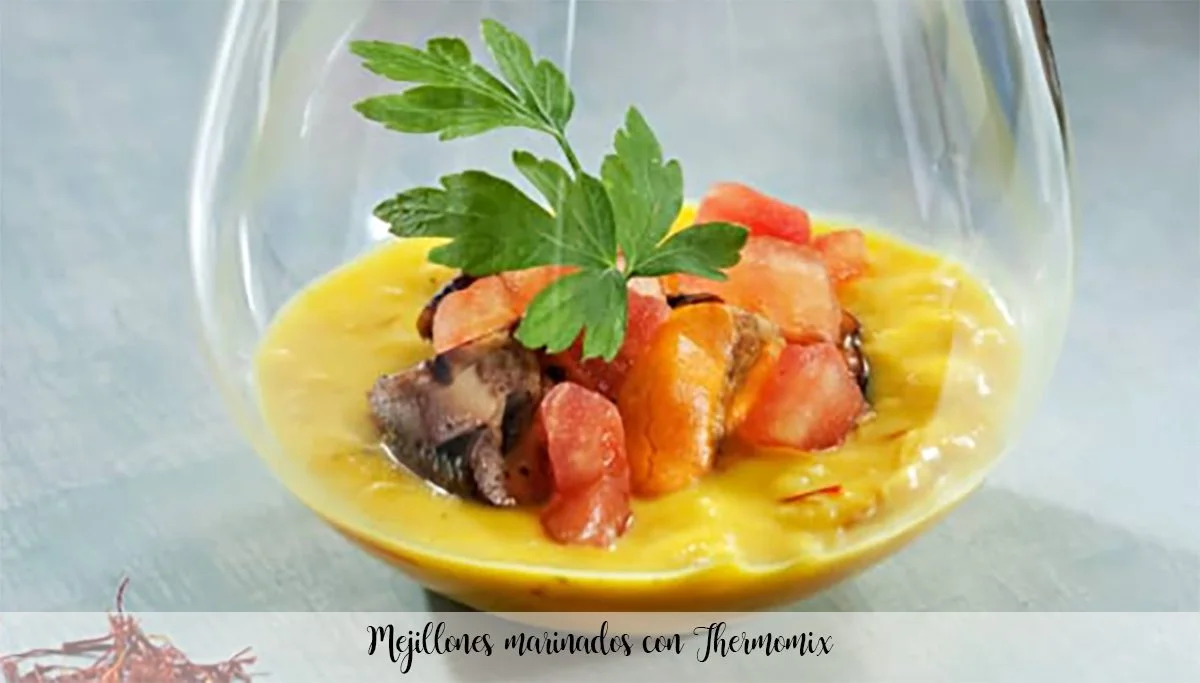 Moules marinées au Thermomix