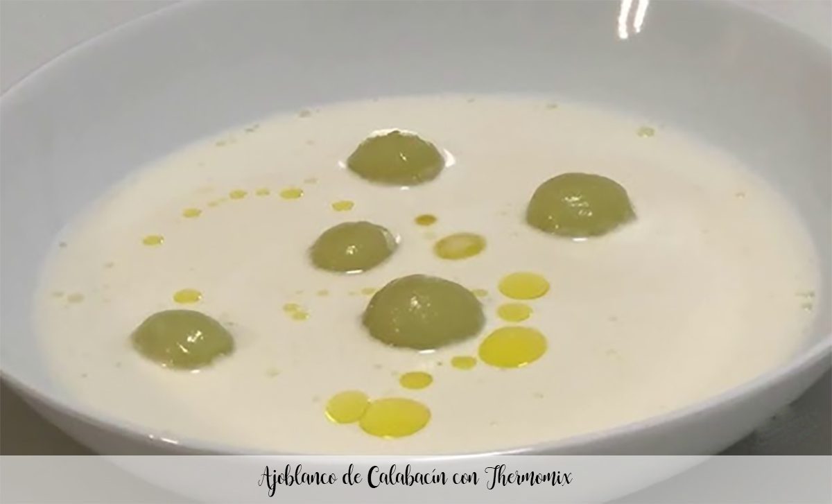 Courgettes Ajoblanco au Thermomix