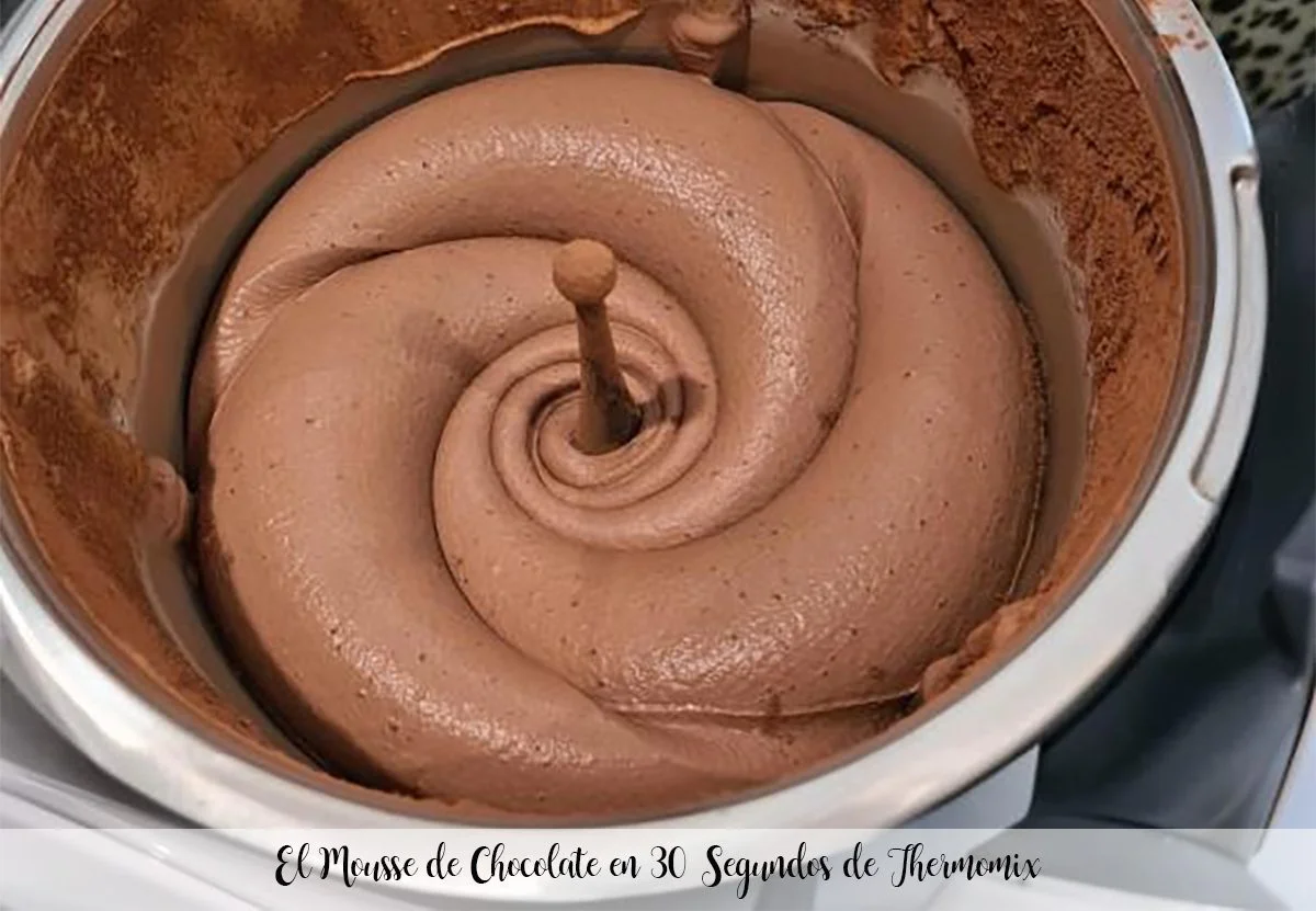 La mousse au chocolat en 30 secondes avec Thermomix