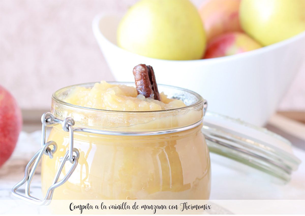 Compote pomme vanille au Thermomix