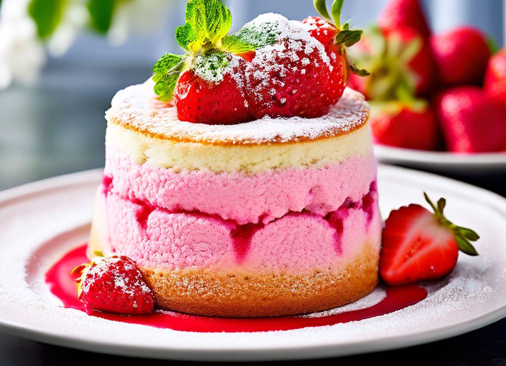 Soufflé aux fraises au thermomix