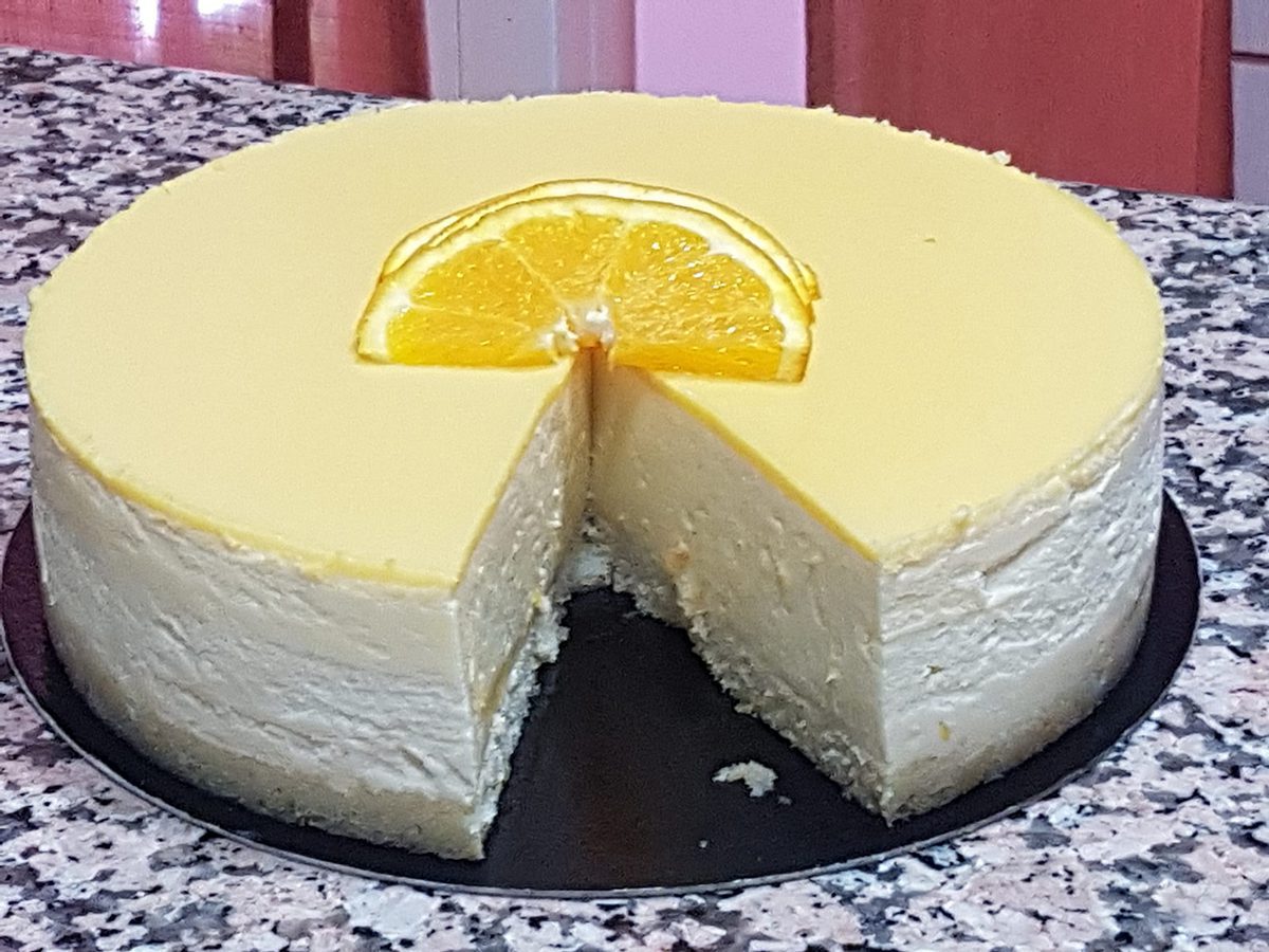 Gâteau Babaroise à l'Orange au thermomix