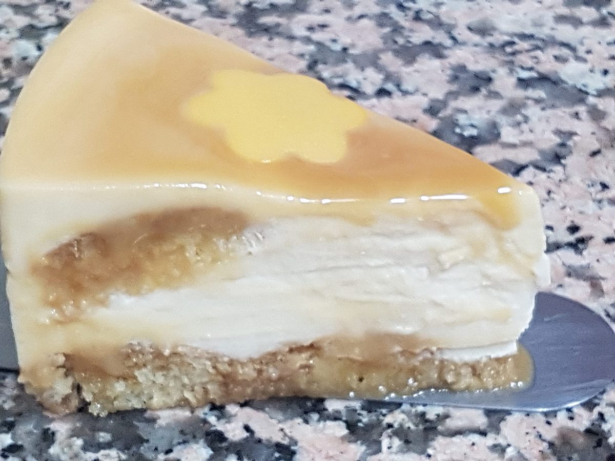 Cheesecake au caramel salé au thermomix