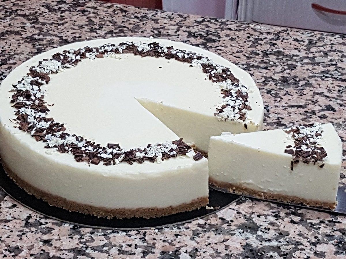 Délice au chocolat blanc au Thermomix