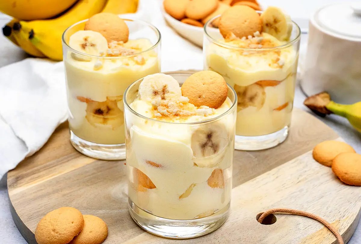 Pudding viral à la banane sur Instagram avec Thermomix