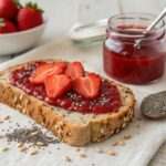 Confiture de fraises sans sucre au Thermomix